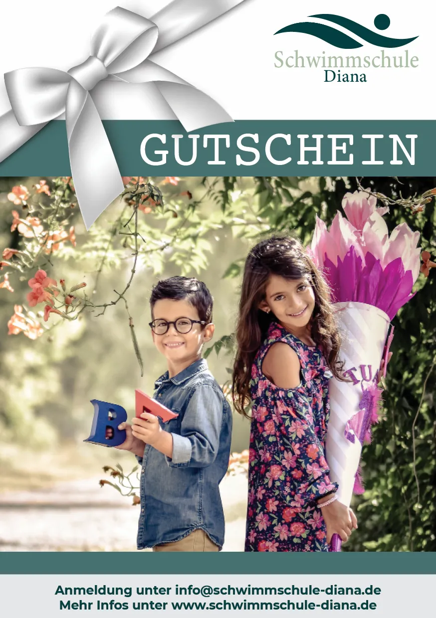 Gutschein für die Schwimmschule Diana