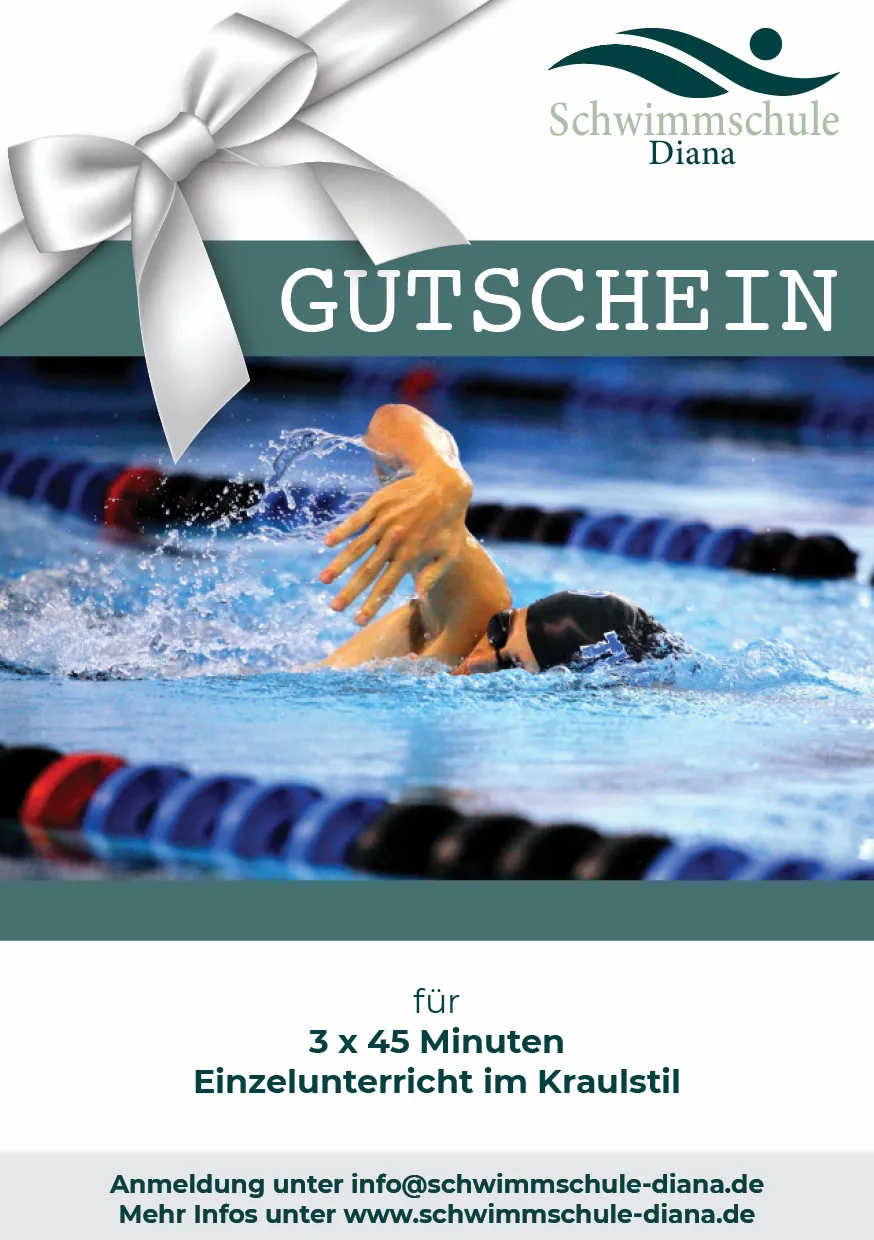 Gutschein für die Schwimmschule Diana